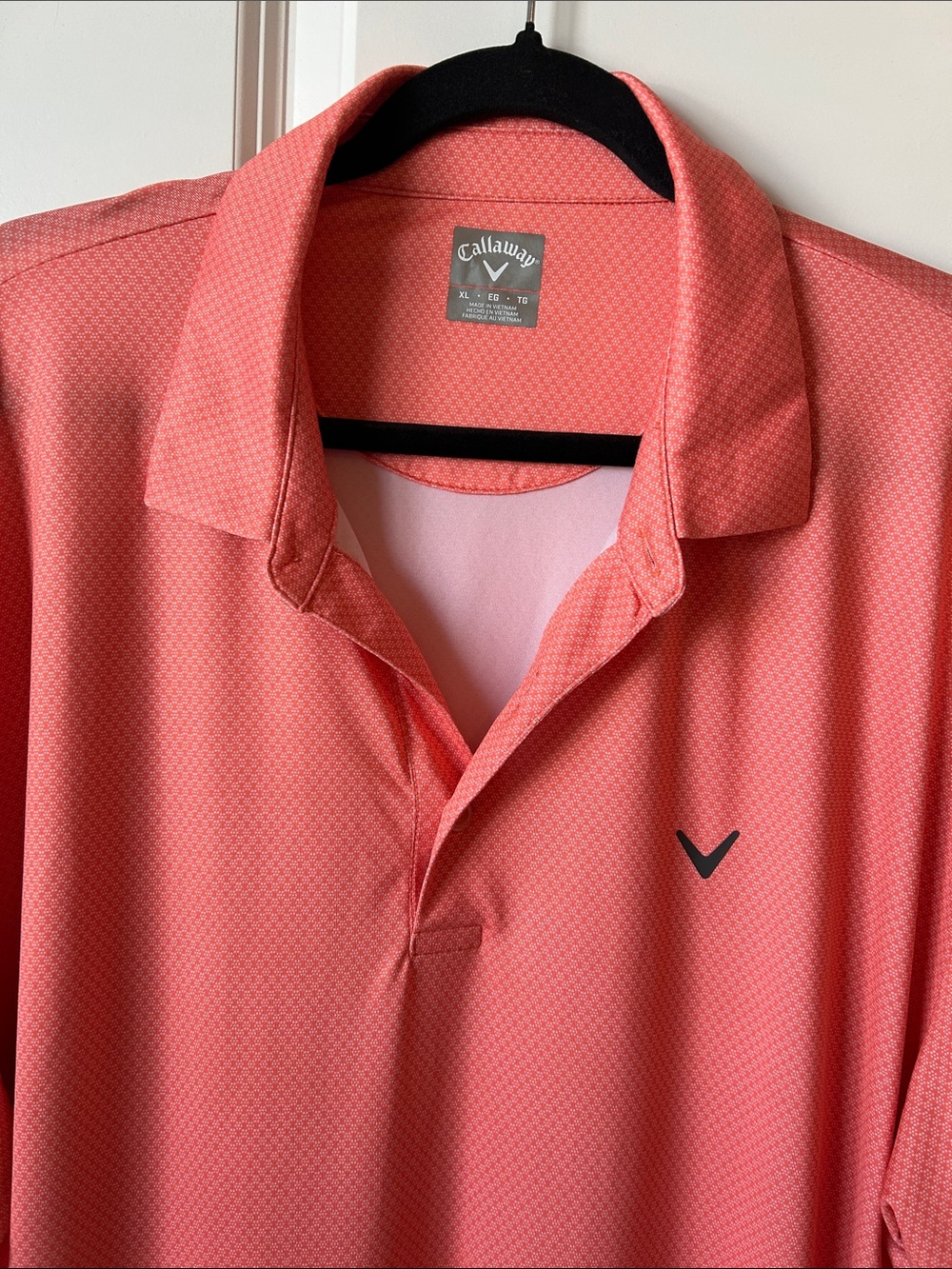 Callaway Men's Coral Performance Polo Shirt XL - Picture 2 of 8
